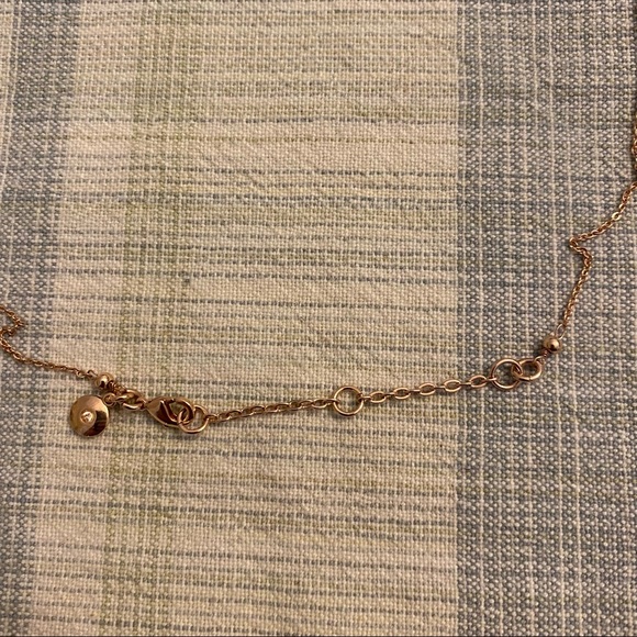 J.Crew Rose Gold Tassel Pendent Long Necklace - Picture 10 of 15